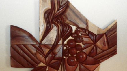 Hospices cantonaux Villeneuve sculpture