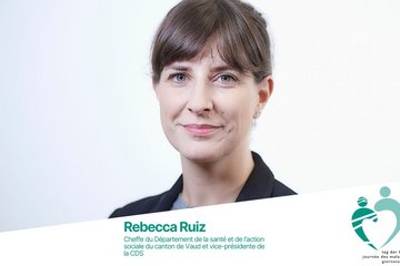 Rebecca Ruiz, conseillère d’Etat en charge de la santé vaudoise et vice-présidente de la Conférence des directrices et directeurs de la santé CDS 