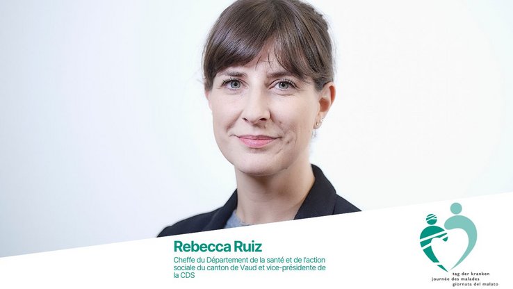Rebecca Ruiz, conseillère d’Etat en charge de la santé vaudoise et vice-présidente de la Conférence des directrices et directeurs de la santé CDS 