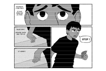 Extrait du roman graphique "Après les cours" de Jordi Murillo