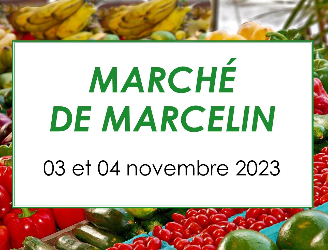Marché de Marcelin 2023