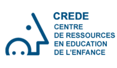 Logo du Centre de ressources en éducation de l'enfance (CREDE)
