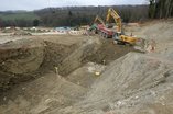 Mars 2016 - PS du Moulinet - Terrassement pour le passage supérieur