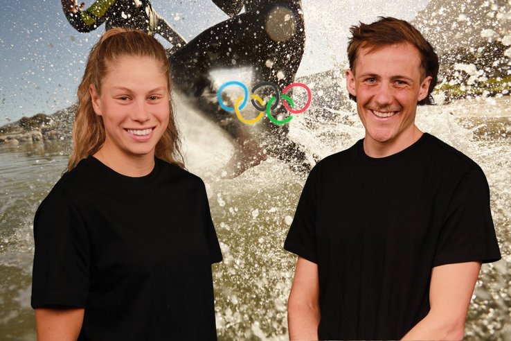 Cathia Schär et Adrien Briffod