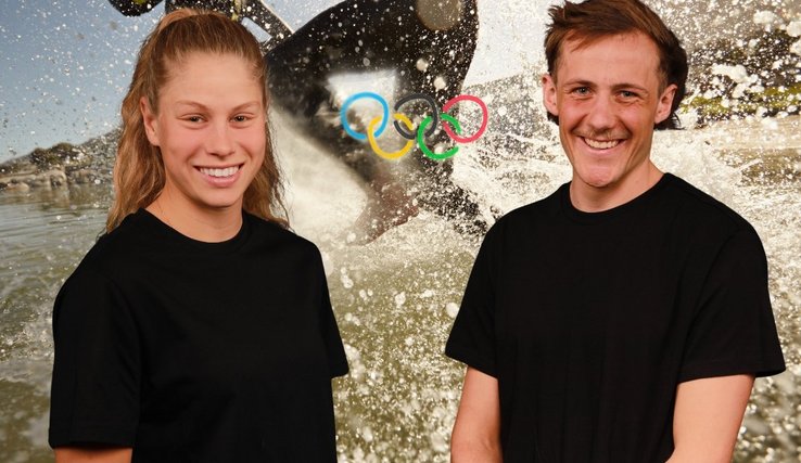 Cathia Schär et Adrien Briffod