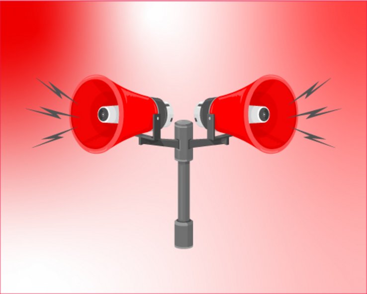 Sirènes pour le test du 1er février