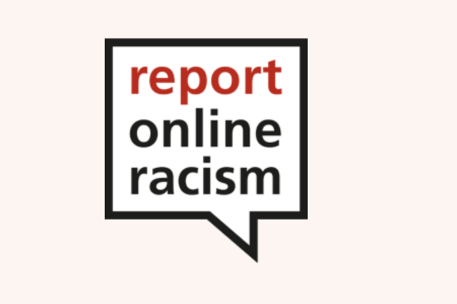 Logo report racism online