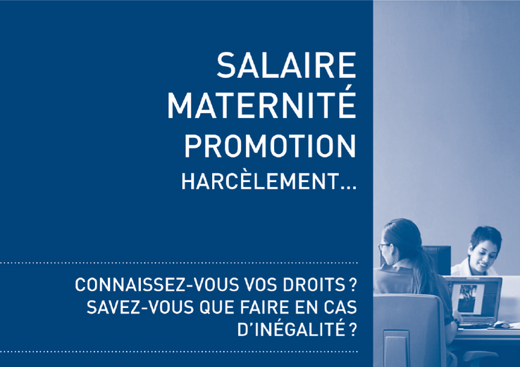image promotionnelle: deux femmes face à face assises à un bureau