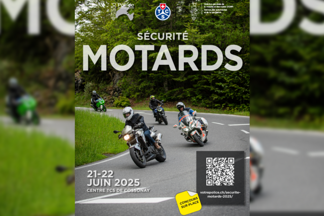 affiche campagne securité motards