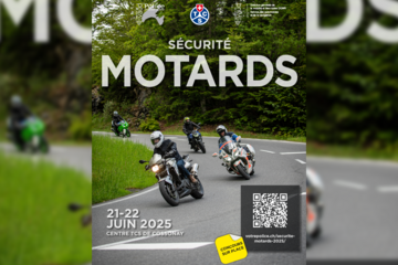 affiche campagne securité motards