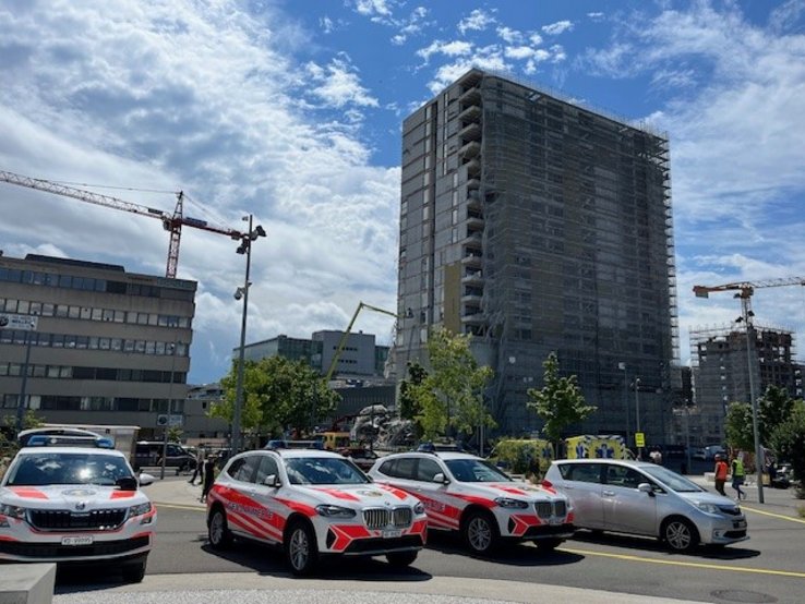 accident mortel sur un chantier à Prilly