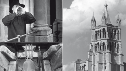 Cathédrale de Lausanne tout du Beffroi