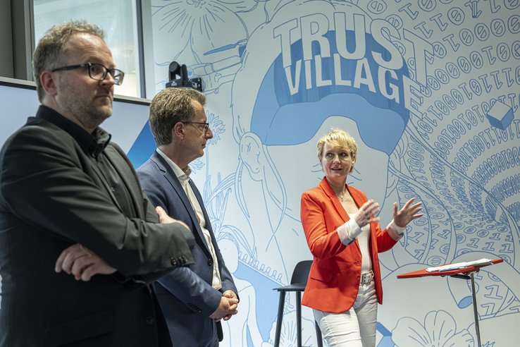 Etat de Vaud Conférence de presse promotion économique