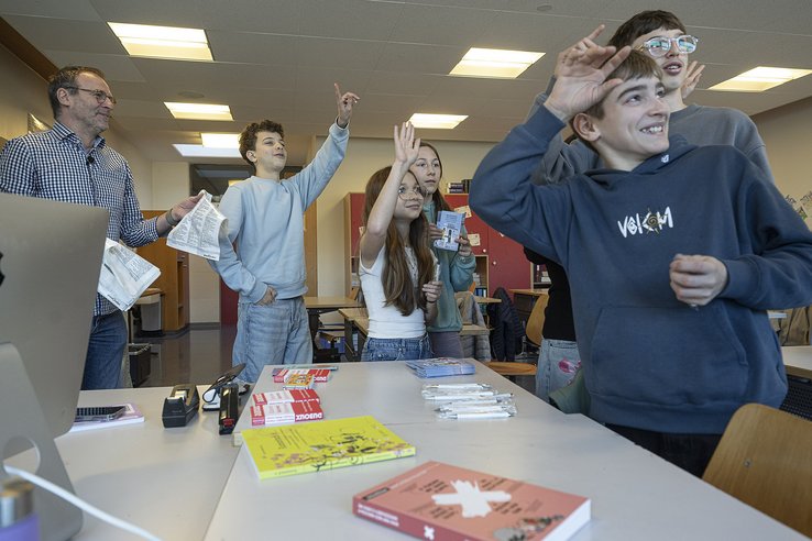 Emna rumantscha Corsier cours de romanche à l'école vaudoise