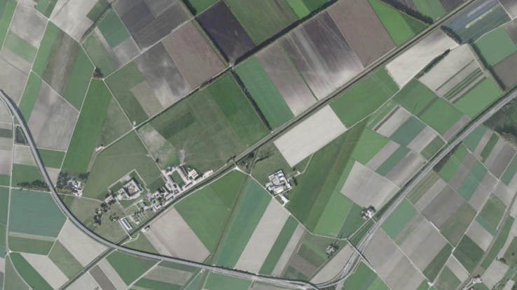 Pôle pénitentiaire du Nord vaudois - vue du ciel