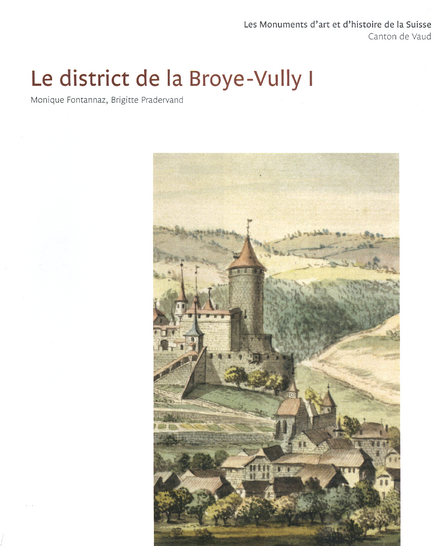 Couverture du 8e tome de la collection des Monuments d'art et d'histoire consacrée à la région de la Broye-Vully