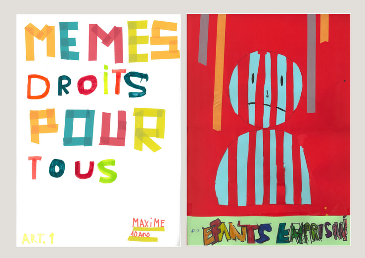 Dessins droits de l'enfant