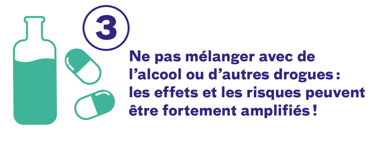 3. pas de mélanges