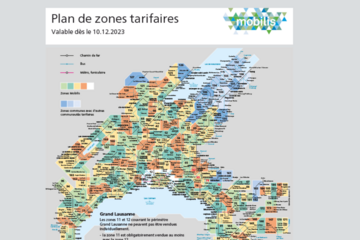 vue de la zone tarifaire