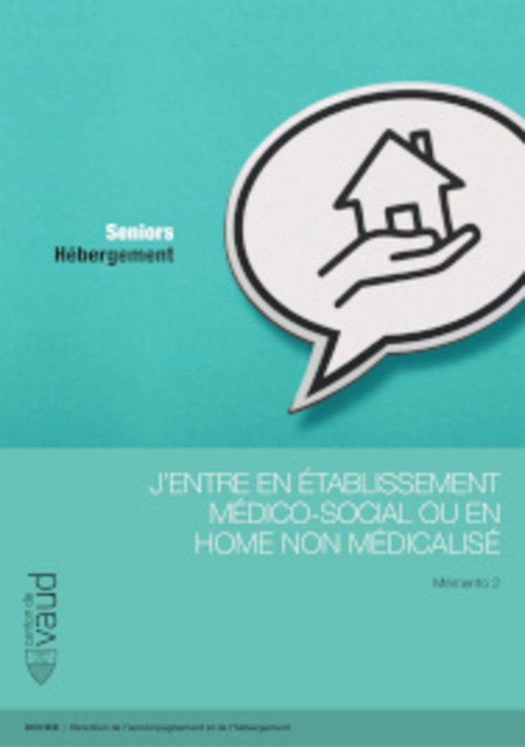 brochures sur l'hébergement en établissement