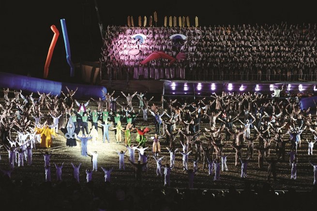 Final du spectacle
