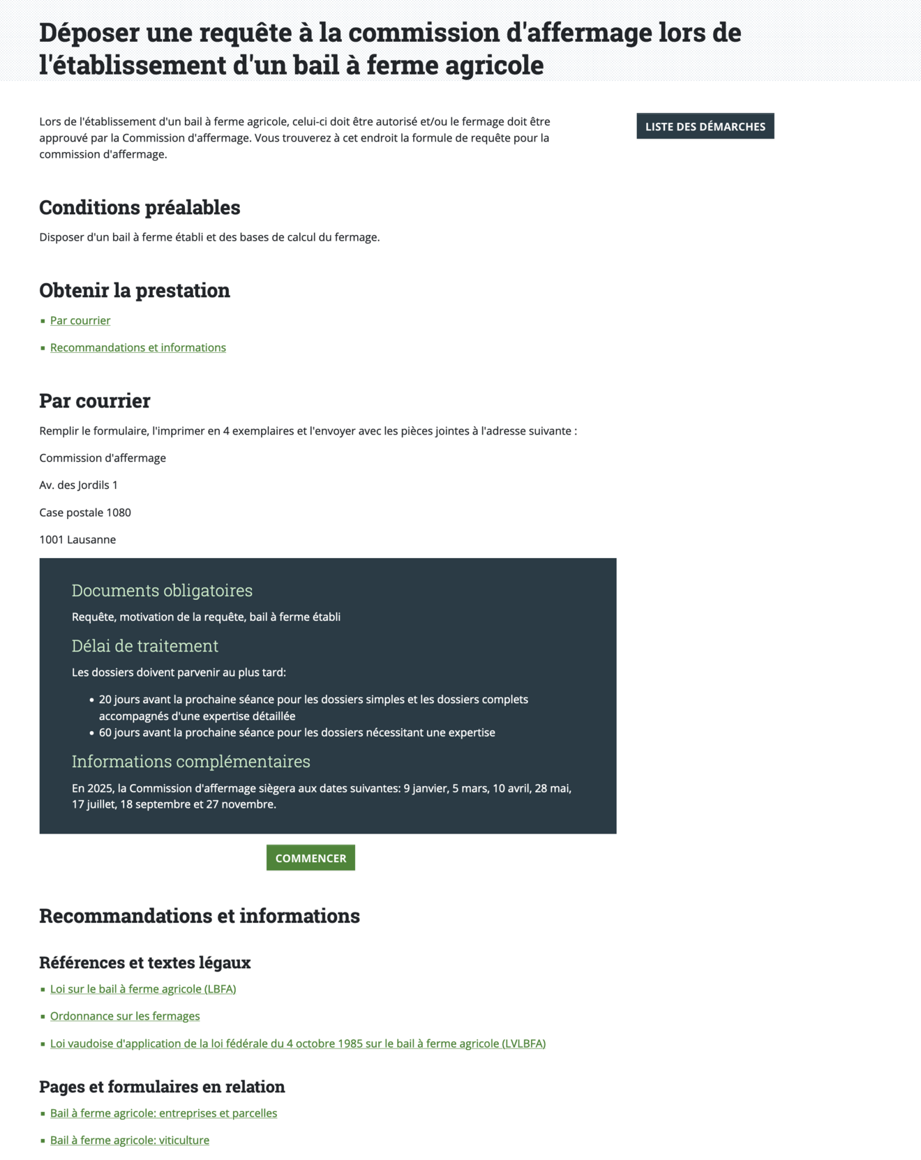 capture page prestation