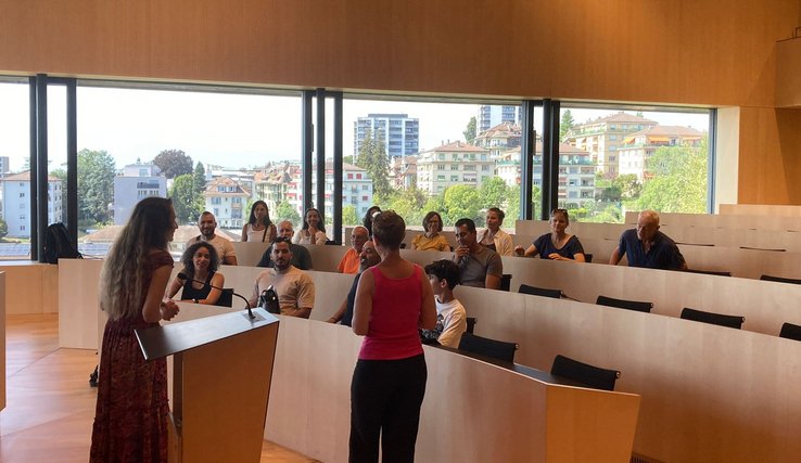 Visite du Parlement