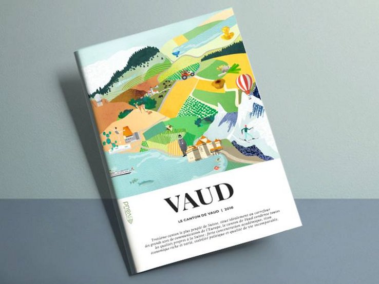 couverture de la brochure "Le canton de Vaud 2019"