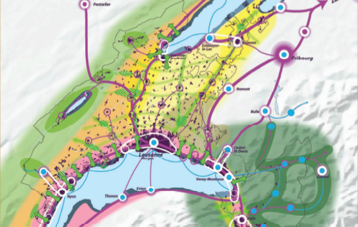 Illustration: couverture du document Plan directeur cantonal.