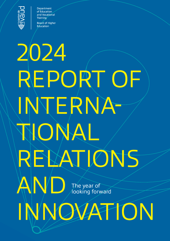 Page de titre du rapport d'activité RI 2024