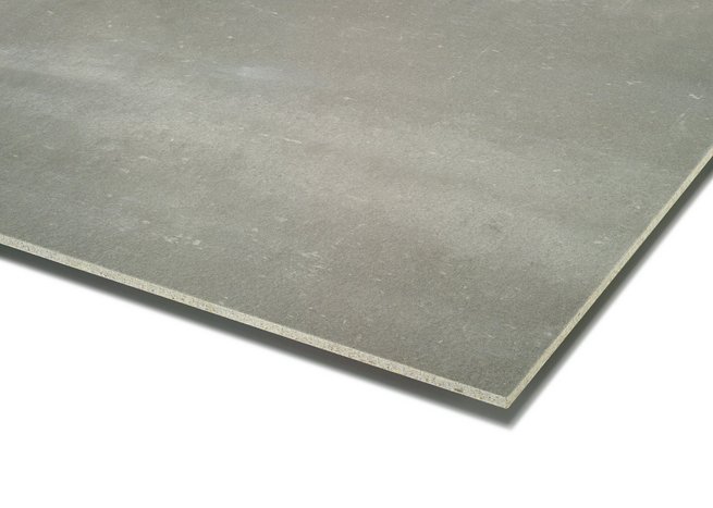Panneau de fibres de bois liées à du ciment