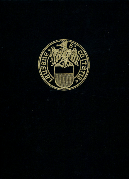 Couverture du 3e tome de la collection des Monuments d'art et d'histoire consacré à la Ville de Morges