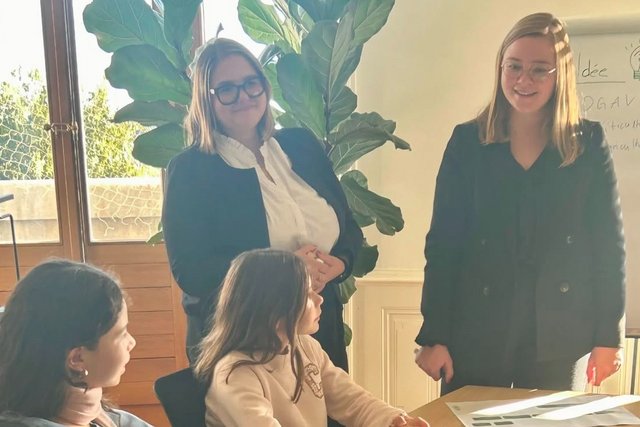 Paulîne Monod et Valérie Dittli à la journée de la jom 2024