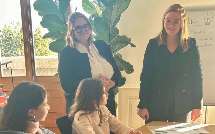 Paulîne Monod et Valérie Dittli à la journée de la jom 2024