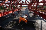 Juillet 2017 - Viaduc - Bétonnage d'une étape de tablier