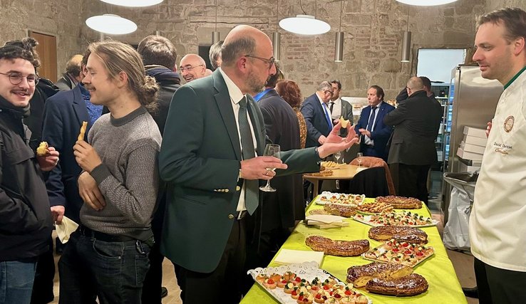 Traditionnelle dégustation de la galette des rois au Grand Conseil le 16 janvier 2024