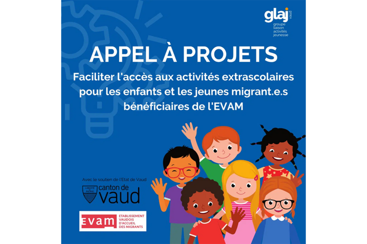 Appel à projets : Activités sociales, culturelles et sportives pour les enfants et les jeunes migrant.e.s bénéficiaires de l’EVAM