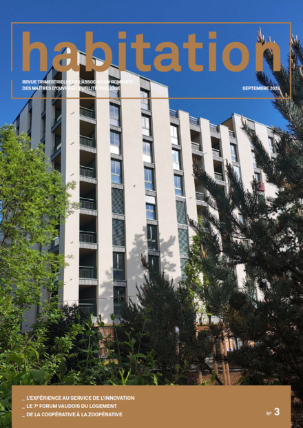 Page de garde de la revue Habitation