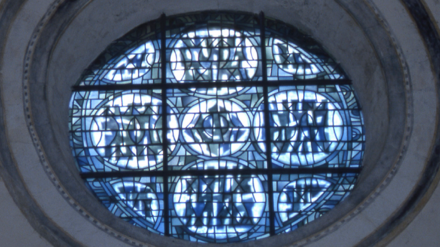 Abbaye de Bonmont vitrail