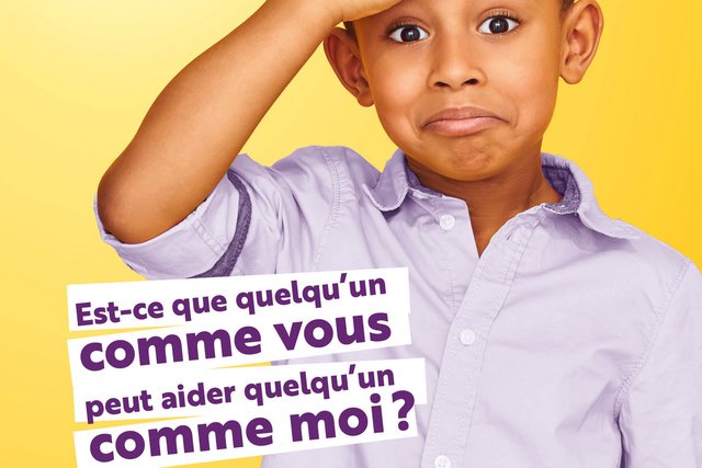 L'une des images de la campagne de recrutement qui débute.