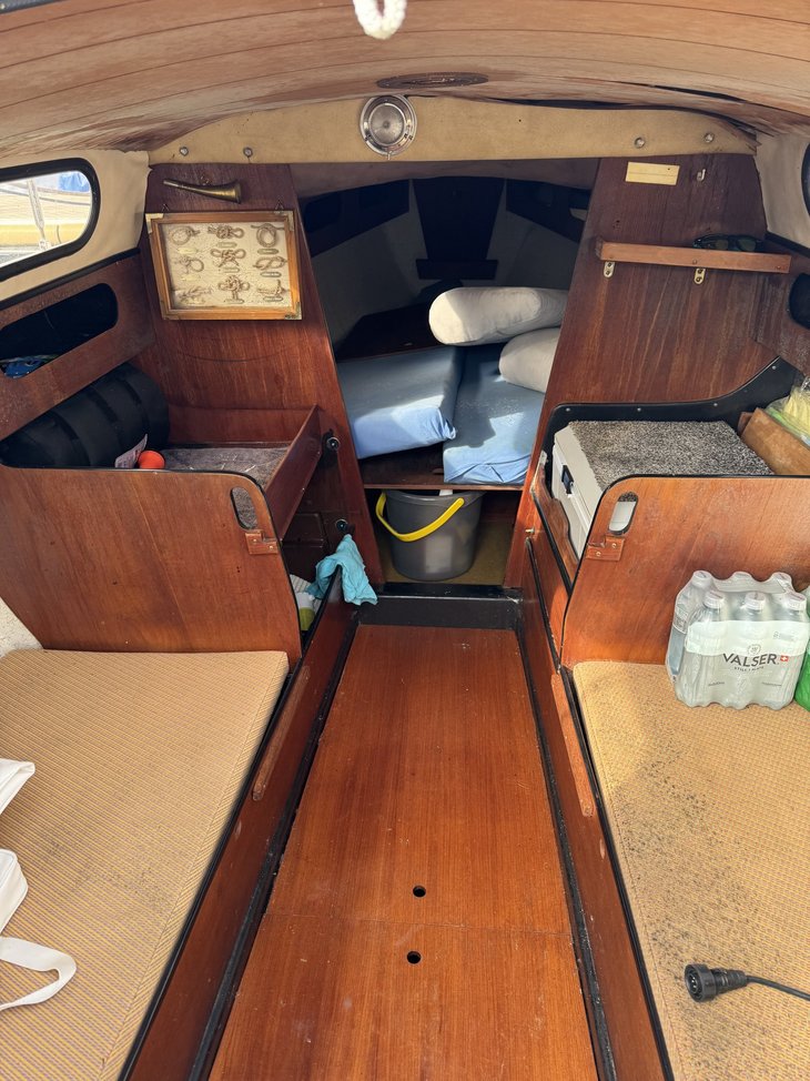 Intérieur du bateau