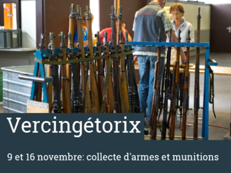 Collecte d'armes renouvelée en 2024