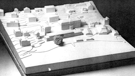 Gymnase de Chamblandes Pully maquette