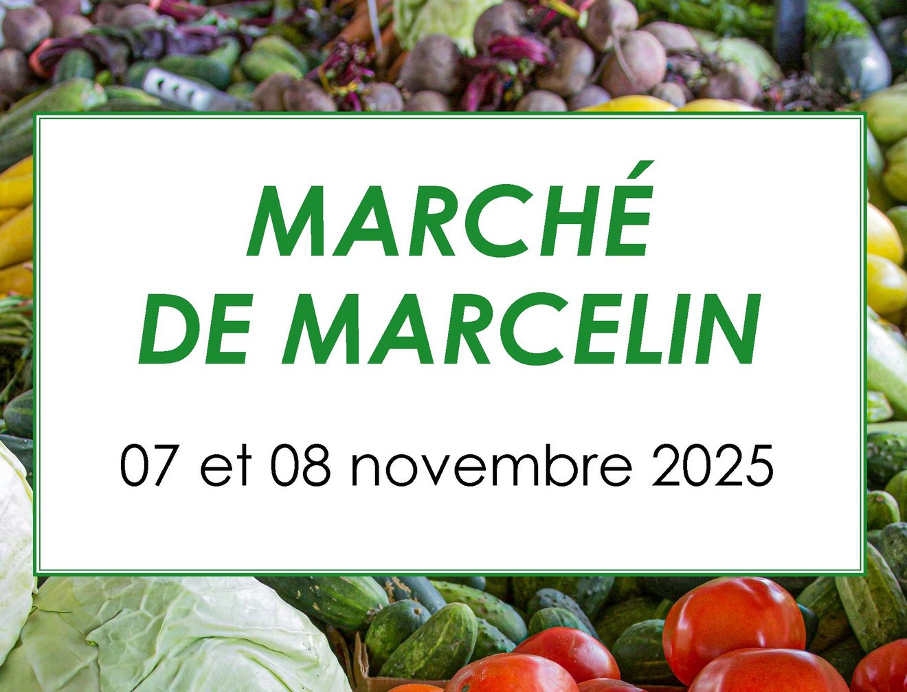 Marché de Marcelin 2025