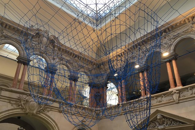 "Pavillon du ciel inférieur" installation de Christian Gonzenbach