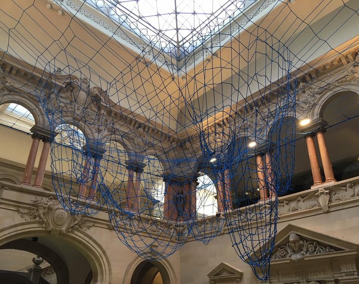 "Pavillon du ciel inférieur" installation de Christian Gonzenbach
