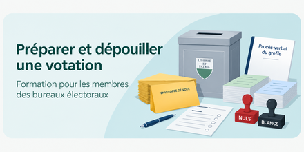 Préparer et dépouiller une votation