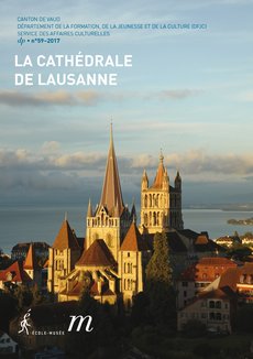 Couverture dp 59 Photographie de la Cathédrale de Lausanne ave vue sur le lac en arrière-plan