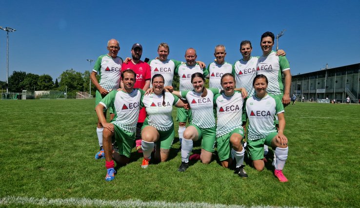 Les joueurs du FC Grand Conseil 