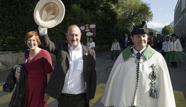Cortège officiel